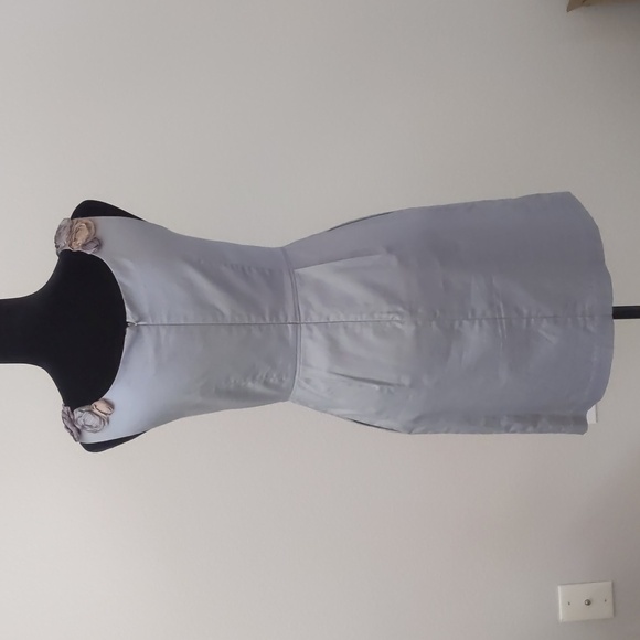 BARASCHI for ANTHROPOLOGIE Slate shift dress size 4 with pockets! - Picture 10 of 11